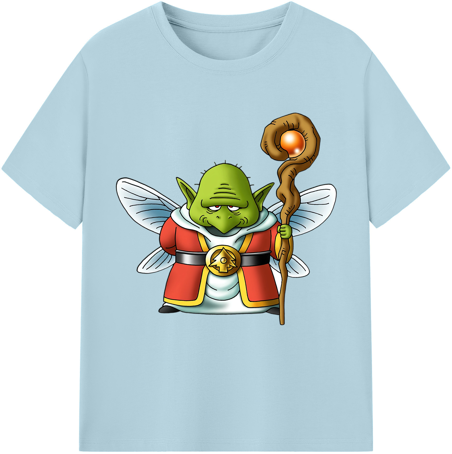 （画像用） ドラゴンクエスト Doragon Kuesuto Dragon Quest 綿100％半袖Tシャツ（フロントプリント）